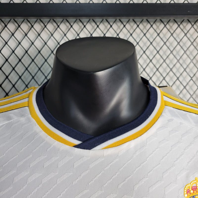 CAMISA VERSÃO PLAYER DO REAL MADRID 23/24 BRANCO