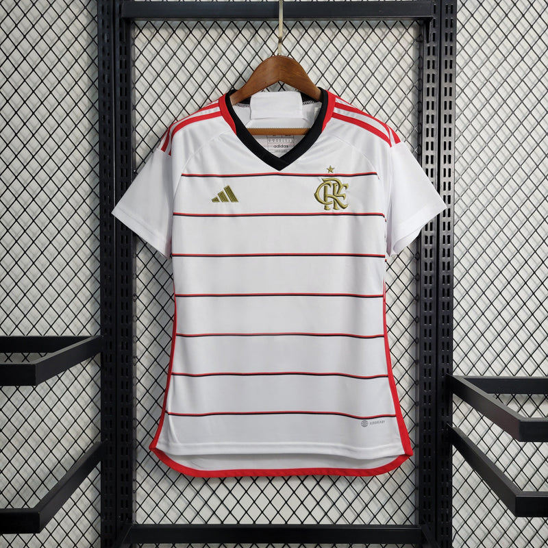 CAMISA FEMININA DO FLAMENGO 23/24 BRANCO