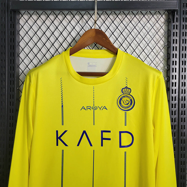CAMISA MANGA LONGA DO AL NASSR  23/24 AMARELO