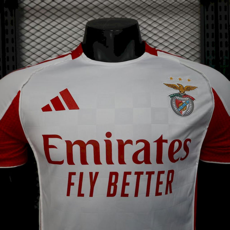 CAMISA VERSÃO PLAYER DO BENFICA 25/26 BRANCO