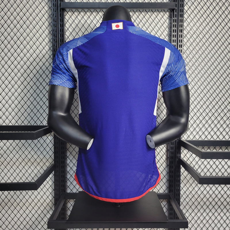CAMISA VERSÃO PLAYER DA SELEÇÃO DO JAPÃO 22/23 AZUL