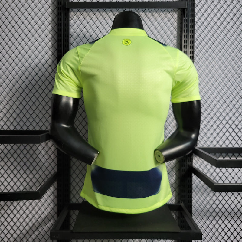 CAMISA VERSÃO PLAYER DO MANCHESTER CITY 23/24 VERDE JOGADOR