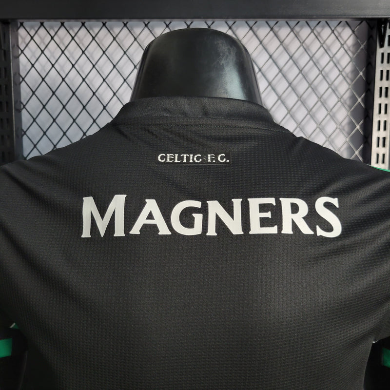 CAMISA VERSÃO PLAYER DO CELTIC 22/23 BLACK