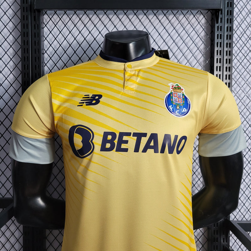 CAMISA VERSÃO PLAYER DO PORTO 22/23 AMARELO