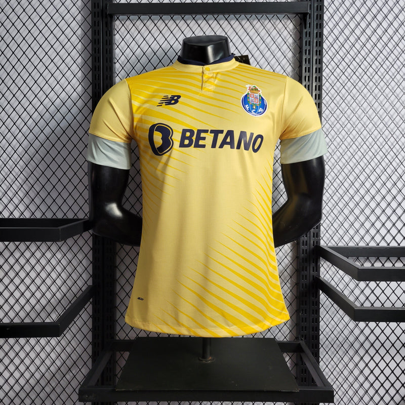 CAMISA VERSÃO PLAYER DO PORTO 22/23 AMARELO