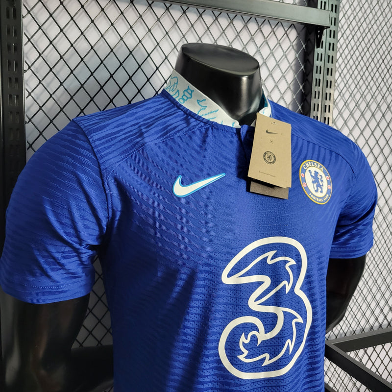 CAMISA VERSÃO PLAYER DO CHELSEA 22/23 AZUL