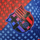 CAMISA VERSÃO PLAYER DO BARCELONA 23/24 AZUL